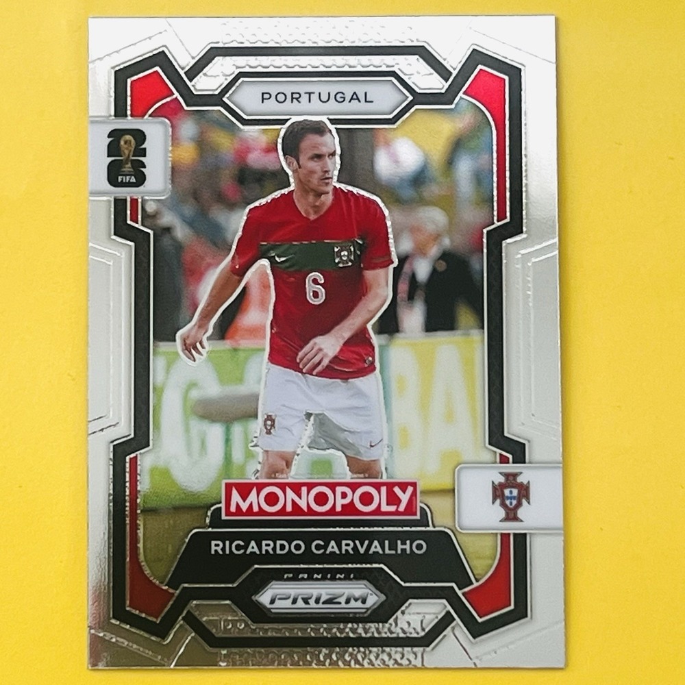 2026 Panini Prizm Monopoly FIFA World Cup Ricardo Carvalho Silver Portugal #32
